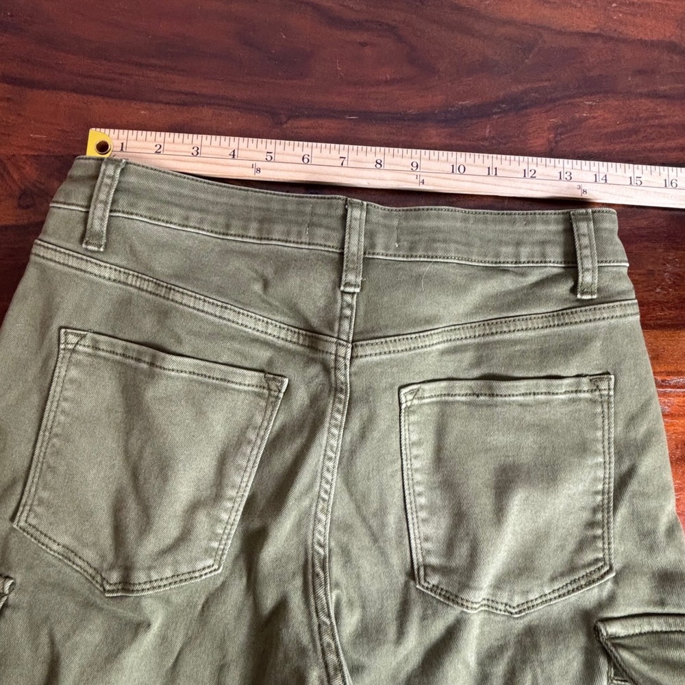 Wide Leg Cargo - Vervet sz 30 - Olive Green - Picture 3 of 8